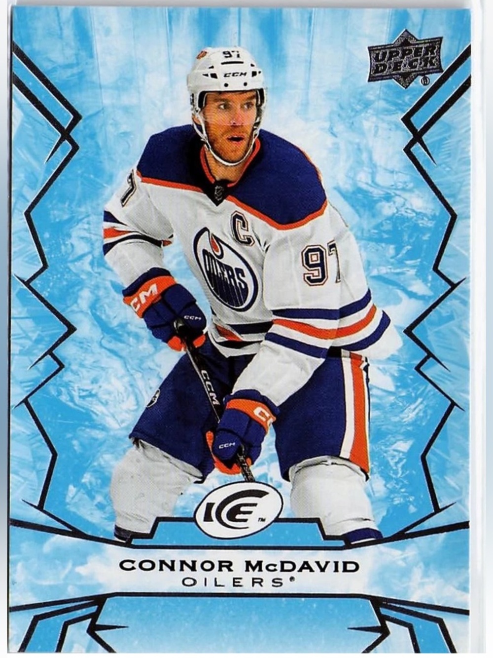 Connor Mcdavid 2022/23 Upper Deck Edmonton Oilers Hockey Card